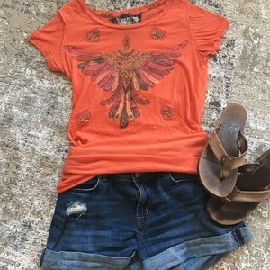 Scrapbook gypsy/boho/hippie T Shirt with Graphics